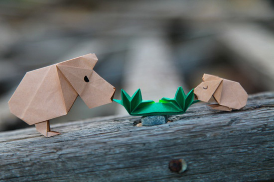 カピバラの親子